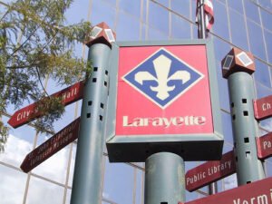 Lafayette, Louisiana sign